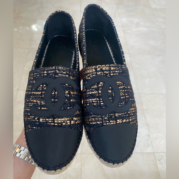 CHANEL, Shoes, Chanel Espadrilles Size 42